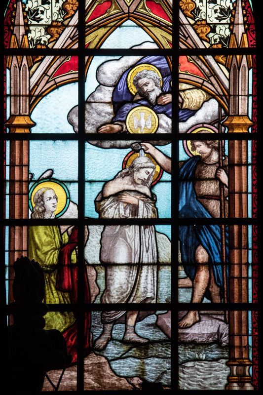 vitrail / Eglise Saint-Jean-Baptiste[Namur]