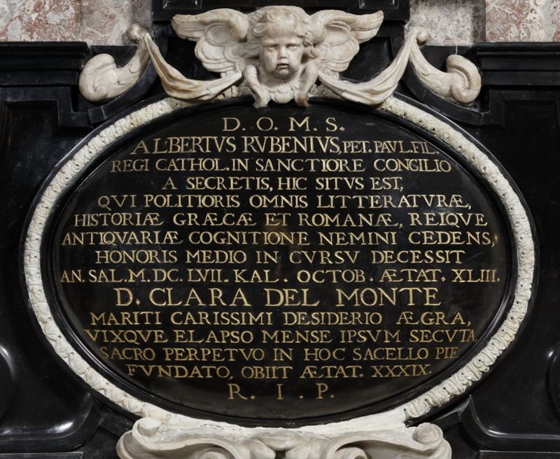 Epitaphe d'Albert Rubens