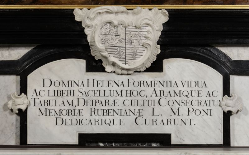 Autel de la famille Rubens (chapelle funéraire de la famille Rubens)