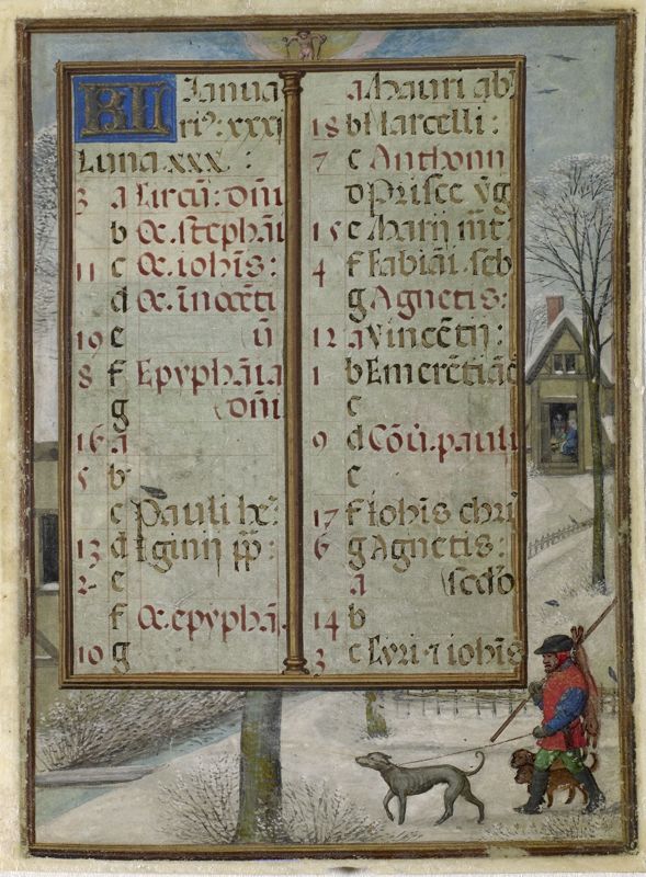 Livre d'heures dit "de Hennessy", usage de Rome