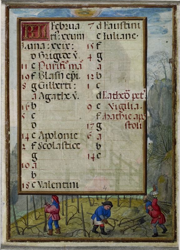 Livre d'heures dit "de Hennessy", usage de Rome
