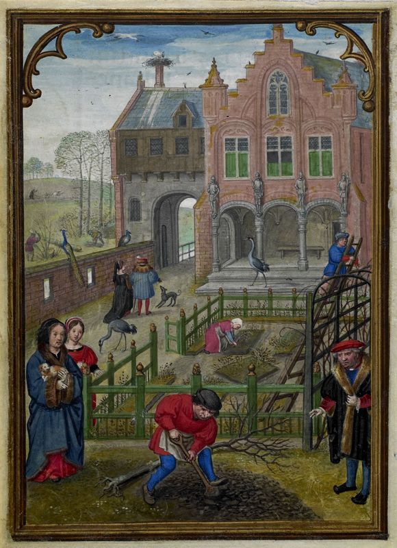 Livre d'heures dit "de Hennessy", usage de Rome