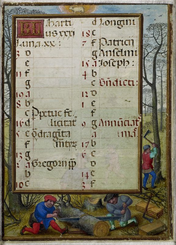 Livre d'heures dit "de Hennessy", usage de Rome