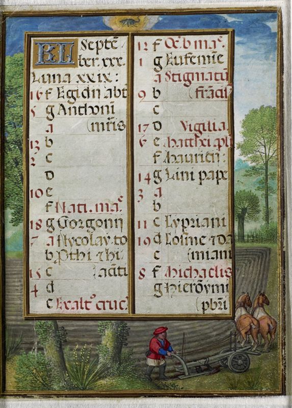 Livre d'heures dit "de Hennessy", usage de Rome