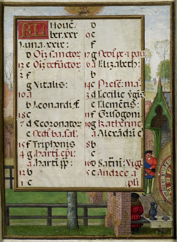 Livre d'heures dit "de Hennessy", usage de Rome