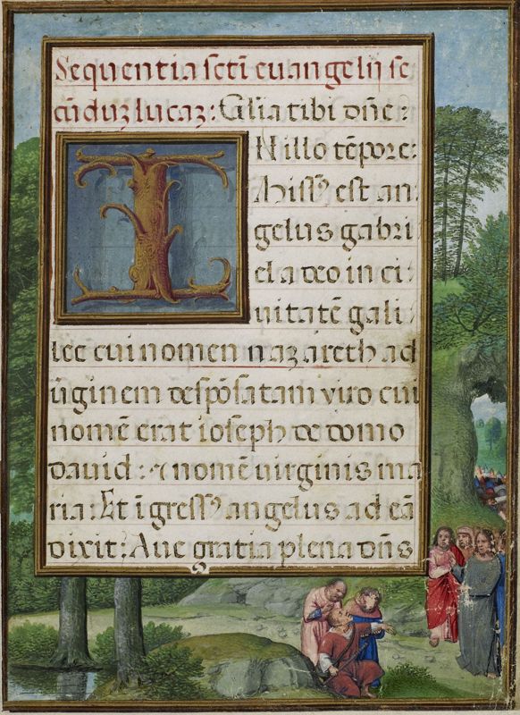 Livre d'heures dit "de Hennessy", usage de Rome