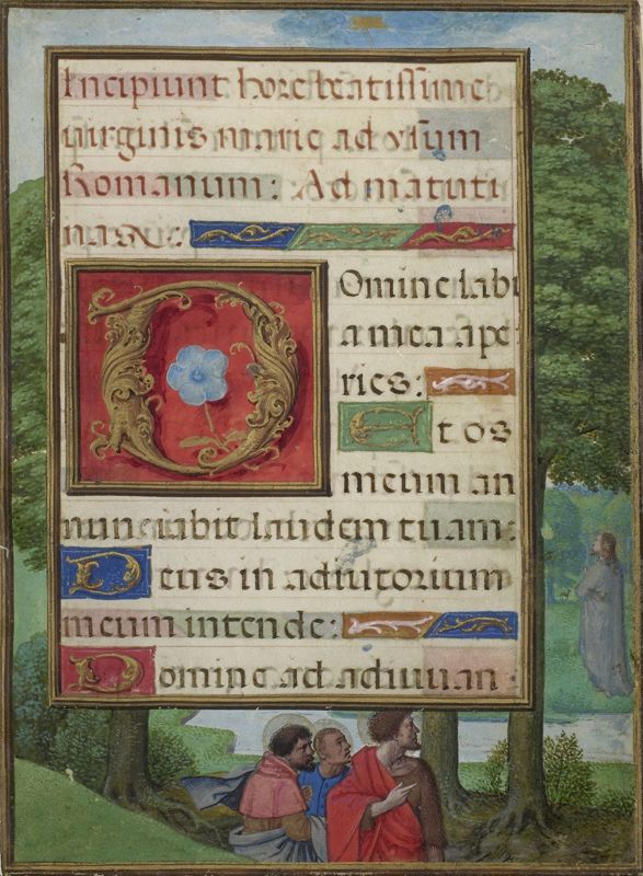 Livre d'heures dit "de Hennessy", usage de Rome