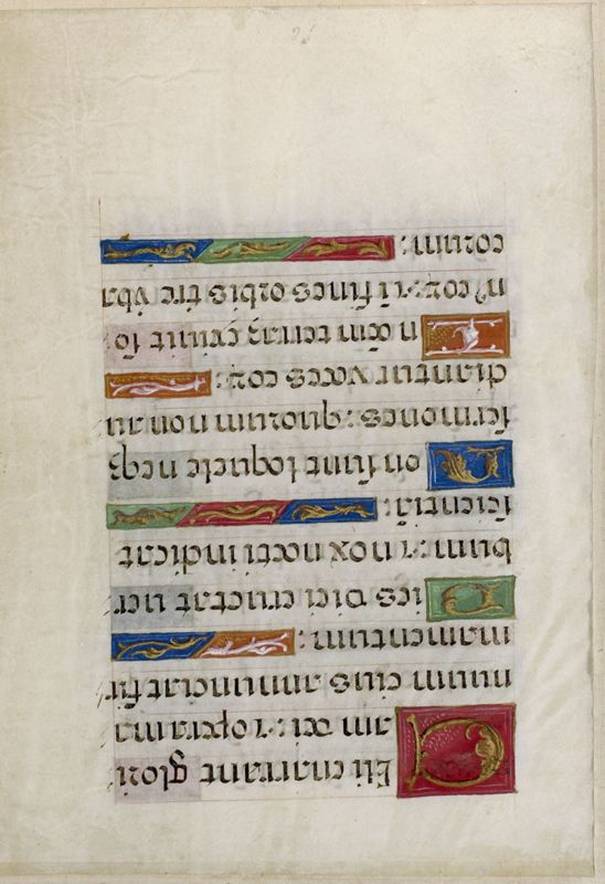 Livre d'heures dit "de Hennessy", usage de Rome