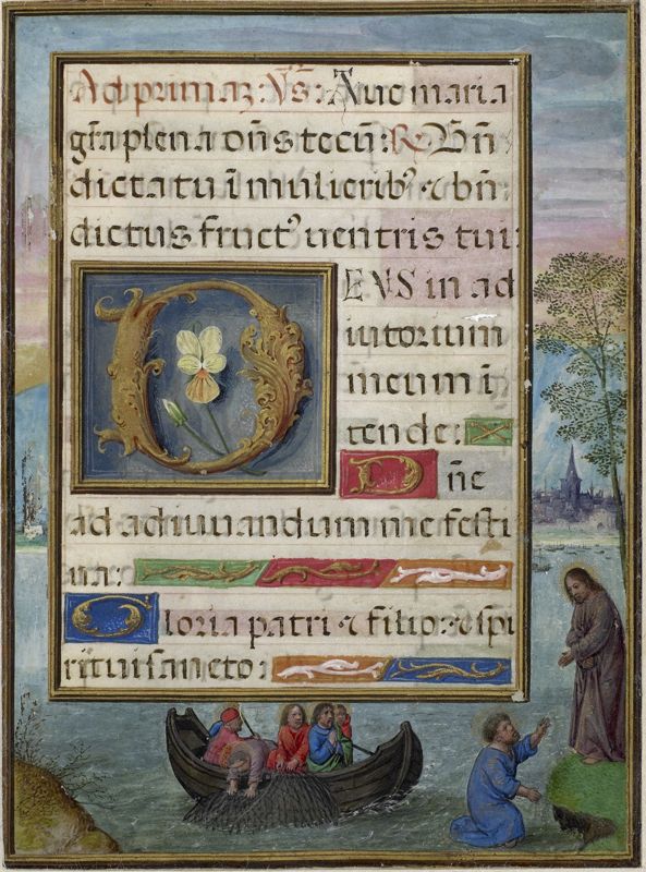 Livre d'heures dit "de Hennessy", usage de Rome