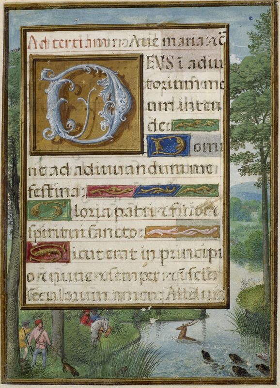 Livre d'heures dit "de Hennessy", usage de Rome
