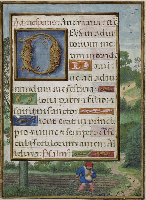 Livre d'heures dit "de Hennessy", usage de Rome