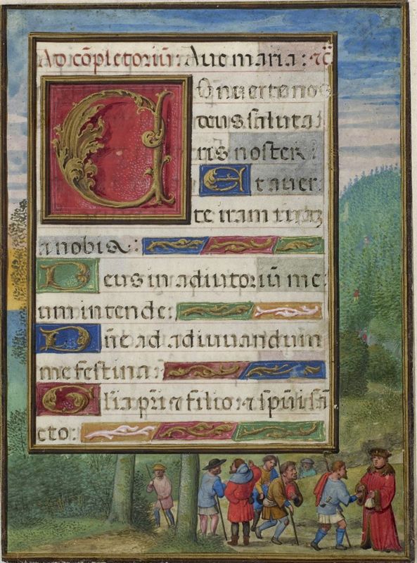 Livre d'heures dit "de Hennessy", usage de Rome