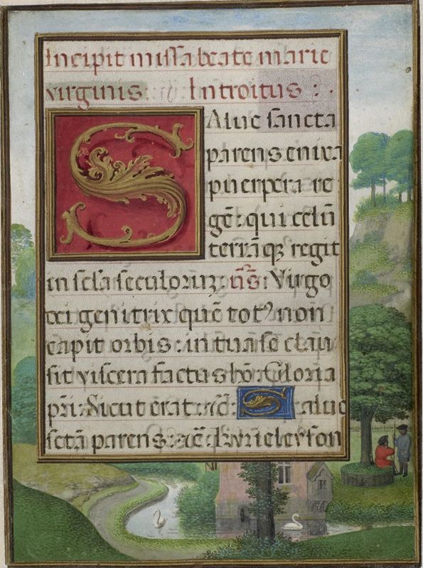 Livre d'heures dit "de Hennessy", usage de Rome