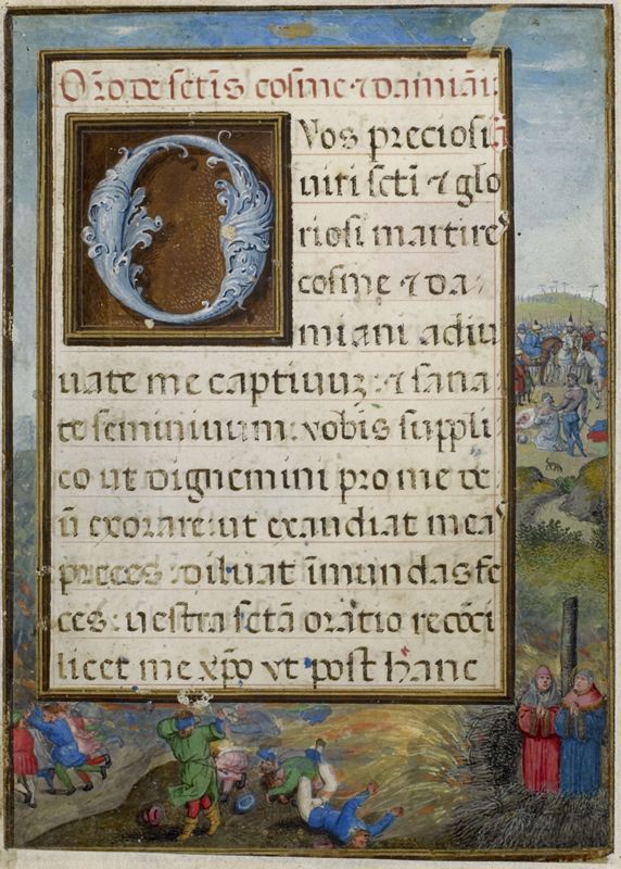 Livre d'heures dit "de Hennessy", usage de Rome