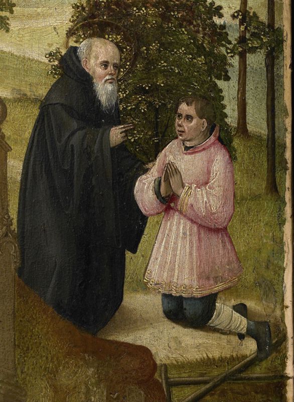 Scènes de la légende de saint Gilles