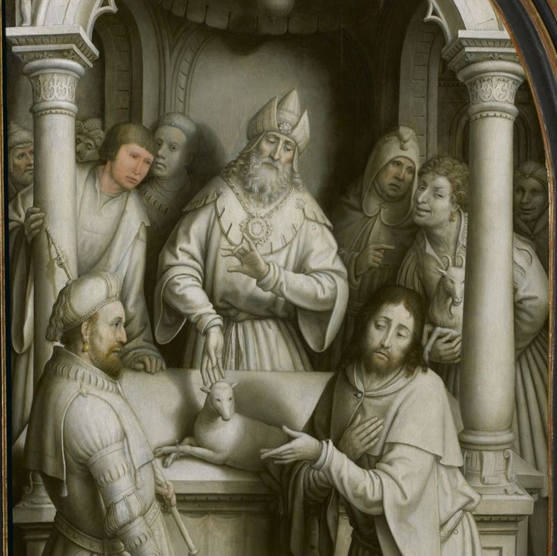 Triptyque de l'Immaculée Conception
Volets du Retable Pottier