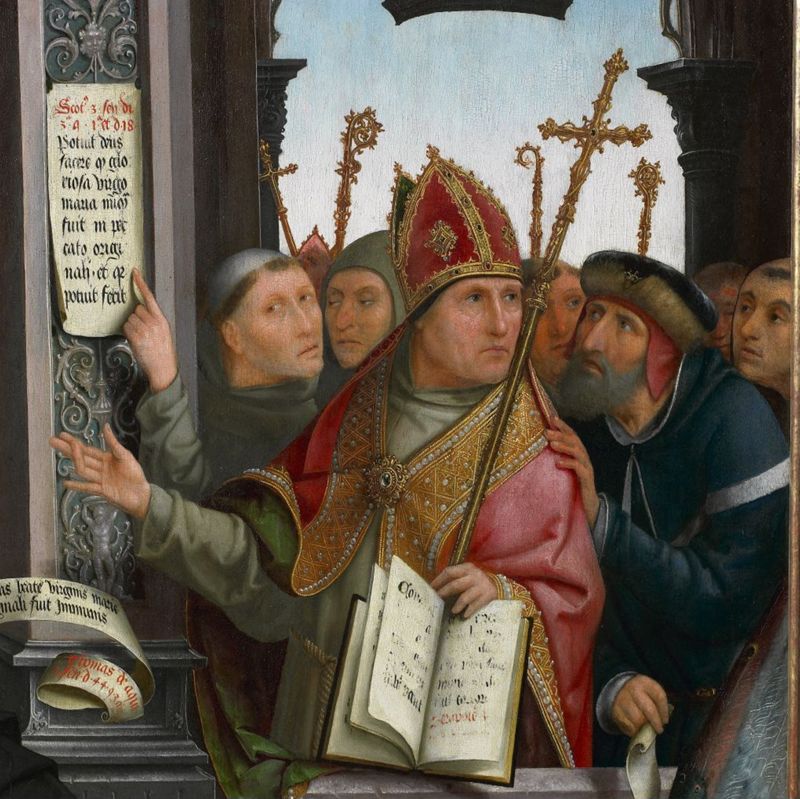 Triptyque de l'Immaculée Conception
Volets du Retable Pottier