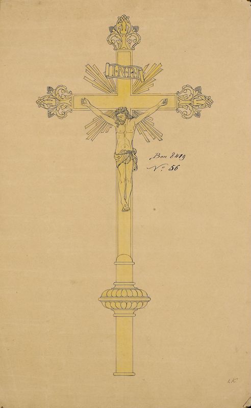 Projet de croix de procession