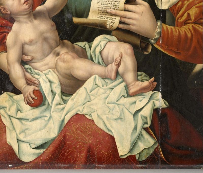 Vierge à l'Enfant lisant