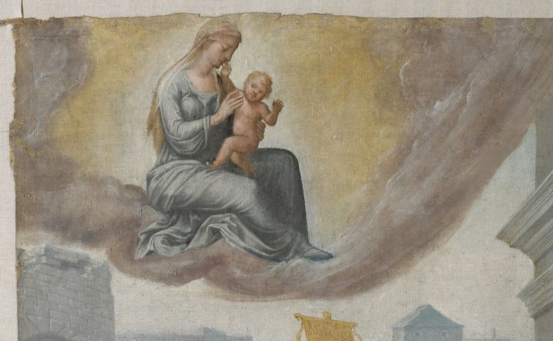 De cyclus van de Deugdzame vrouwen: Augustus en de Tiburtijnse Sibylle