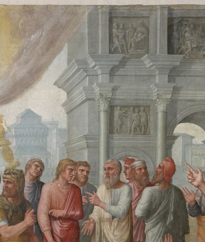 De cyclus van de Deugdzame vrouwen: Augustus en de Tiburtijnse Sibylle