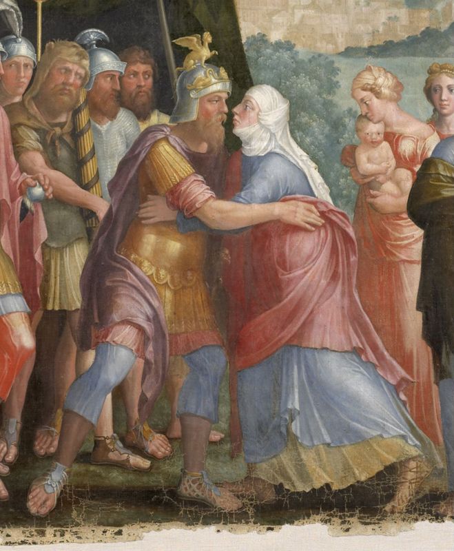 Le cycle des Femmes vertueuses : Coriolan reçoit sa mère et sa femme