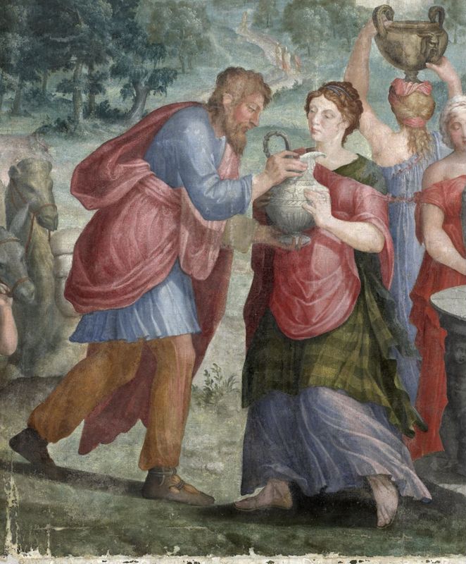 Le cycle des Femmes vertueuses : Rebecca et Eliezer au puits