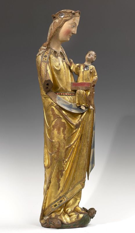 Vierge à l'Enfant écrasant le démon