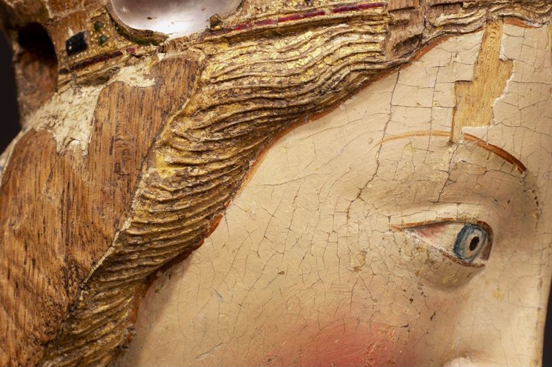 Vierge à l'Enfant écrasant le démon