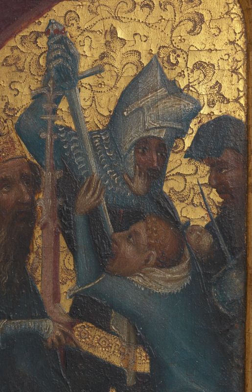 Torenretabel met scènes uit de kindsheid van Christus