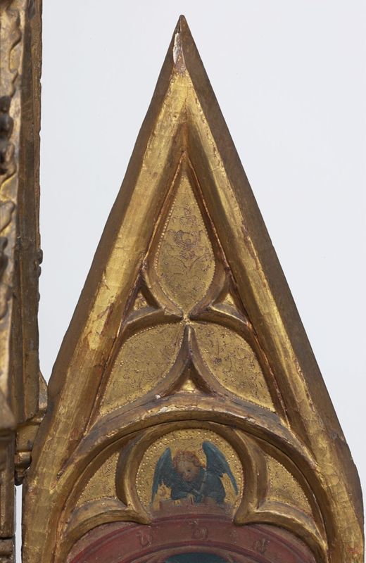 Torenretabel met scènes uit de kindsheid van Christus