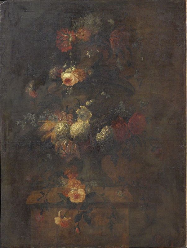 Vaas met bloemen