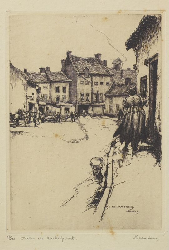 Onder de Molenpoort te Hasselt