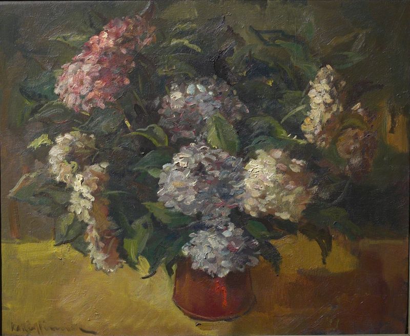 Vaas met bloemen