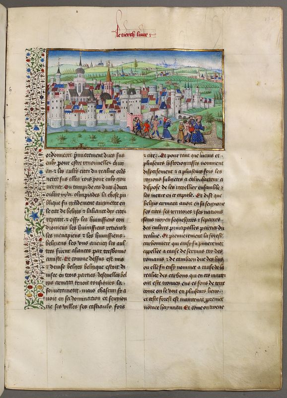 Jacques de Guise, Chroniques de Hainaut, dans la traduction de Jean Wauquelin, vol. 1