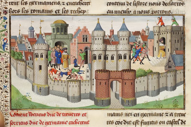 Jacques de Guise, Chroniques de Hainaut, dans la traduction de Jean Wauquelin, vol. 1
