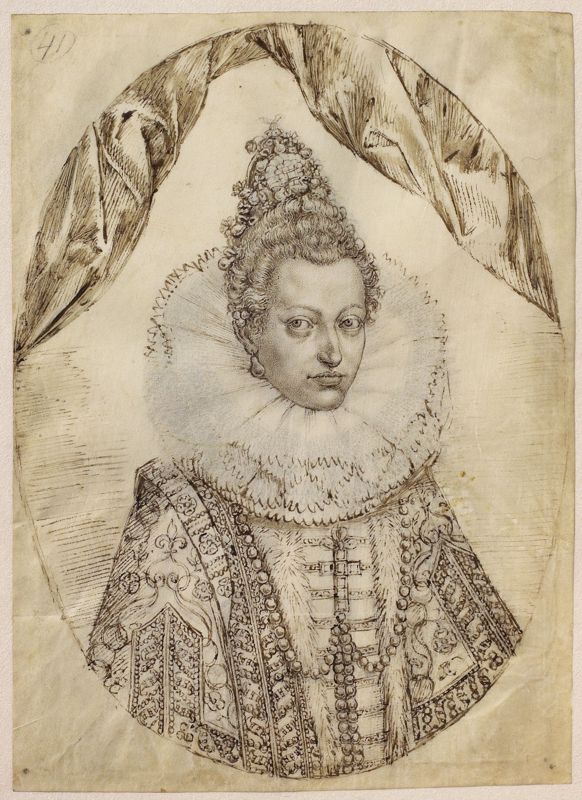 Twee portretten van Aartshertogin Isabella-Clara-Eugenia