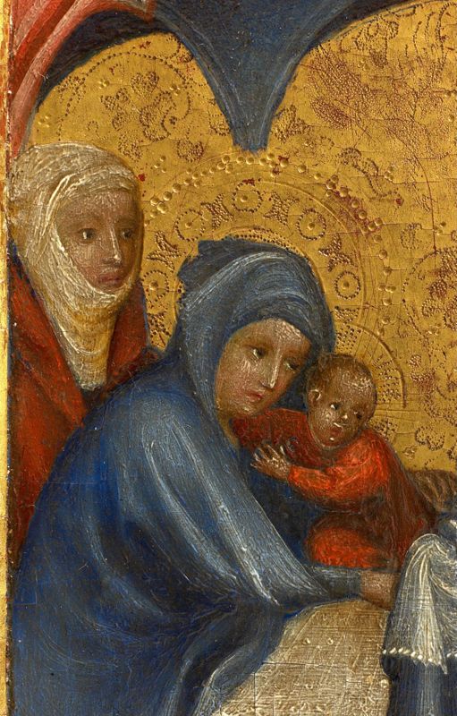 Torenretabel met scènes uit de kindsheid van Christus