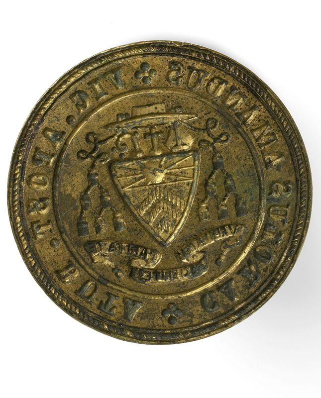 Zegel van Carolus Amandus Vanuytven, apostolisch vicaris van Buta