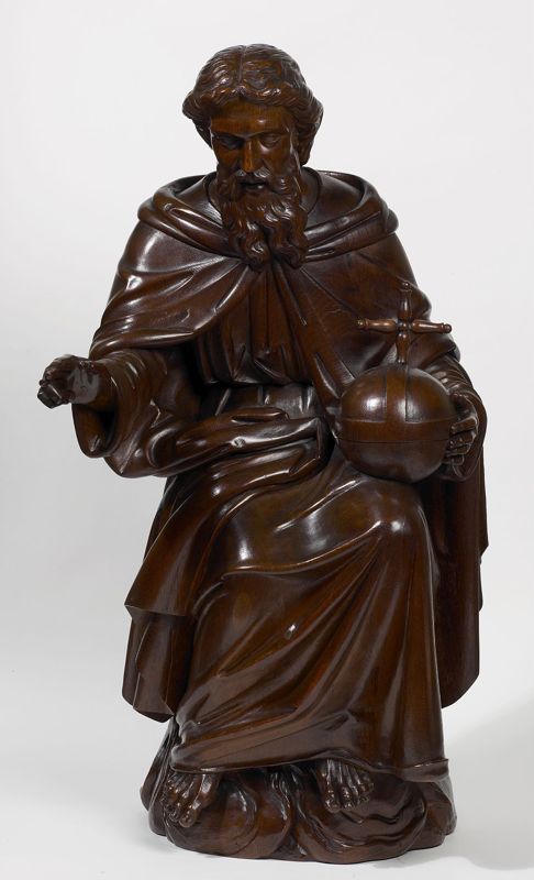 God de Vader met wereldbol