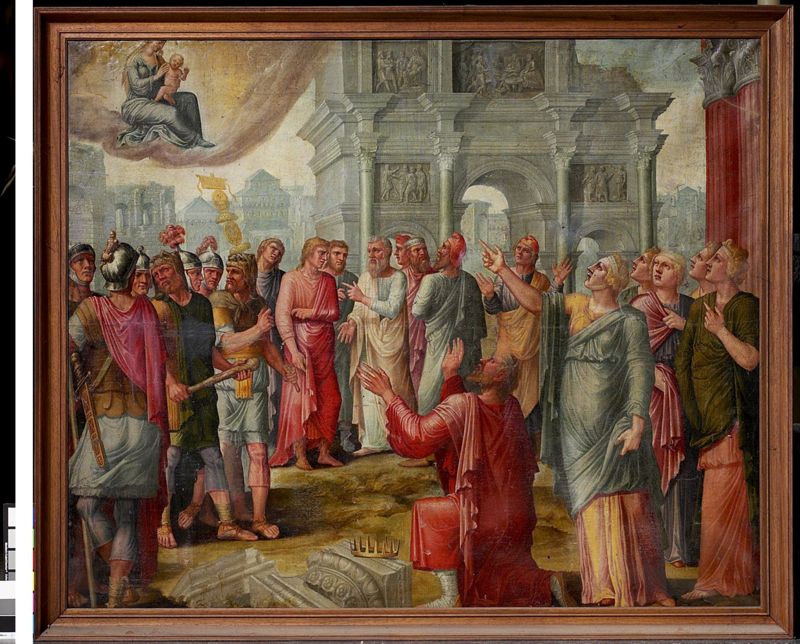 De cyclus van de Deugdzame vrouwen: Augustus en de Tiburtijnse Sibylle