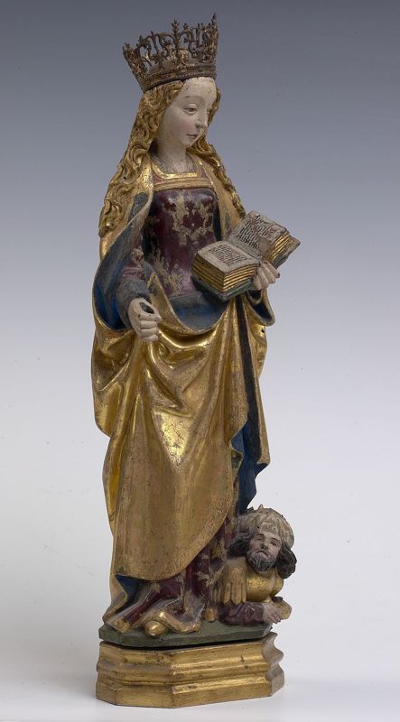 Klein Maria-retabel met heiligen