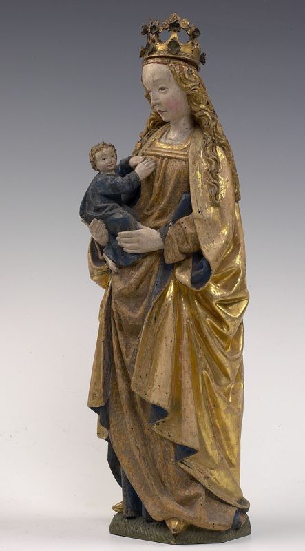 Klein Maria-retabel met heiligen