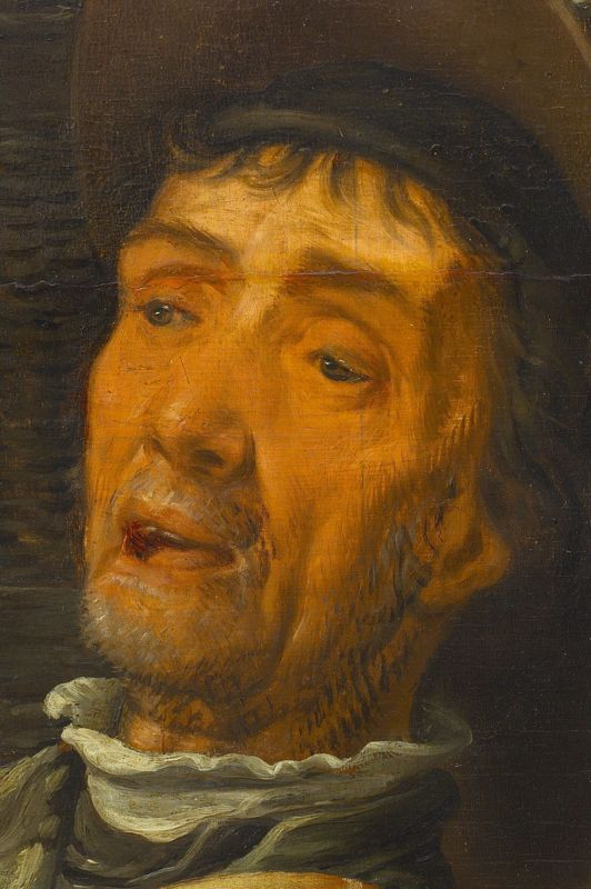 Boerengezelschap bij de haard