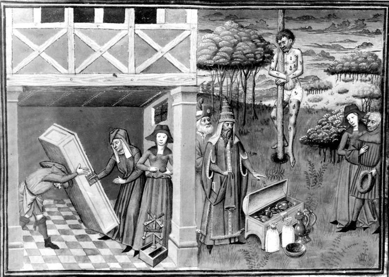 Boccace, Décaméron, traduction française de Laurent de Premierfait