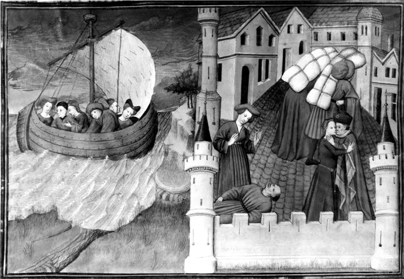 Boccace, Décaméron, traduction française de Laurent de Premierfait