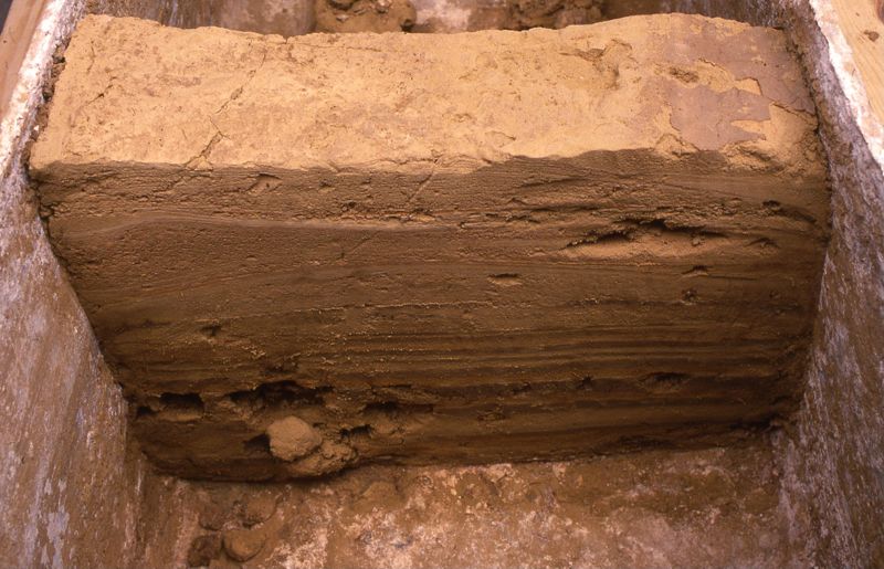 sarcophage de la nécropole romaine de la rue Perdue