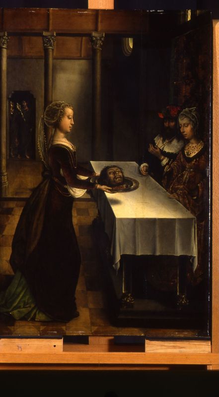 Mirafloresretabel : Festijn van Herodes