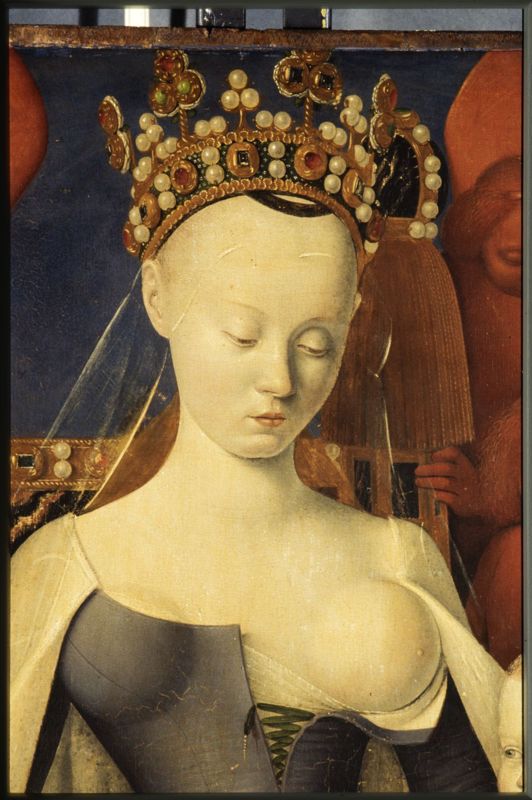 Maria en Jezus, omgeven door seraphijnen en cherubijnen
