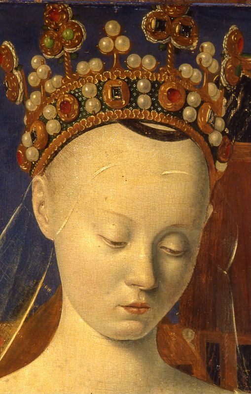 Maria en Jezus, omgeven door seraphijnen en cherubijnen